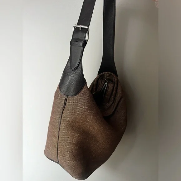 Banana Republic Jute Hobo Shoulder Bag - Picture 3 of 3
